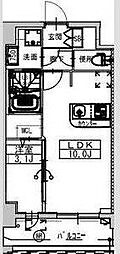 ミラージュパレス大阪ドームプロスパー 1LDKの間取図画像