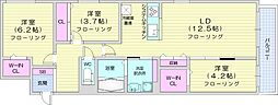 アルファスクエア南郷丘公園 3LDKの間取図画像