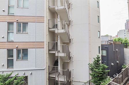 南側バルコニーからの眺め(南東方向)