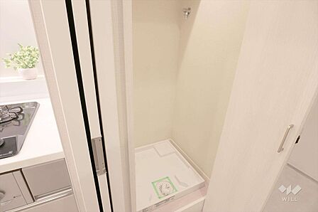 洗濯機置き場［2025年10月14日撮影］