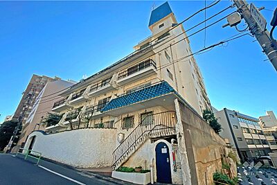外観：秀和富士見町レジデンスの外観（北東側から）