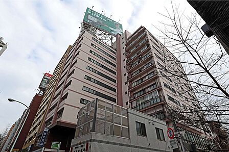 霞町コーポの外観(北西側から)