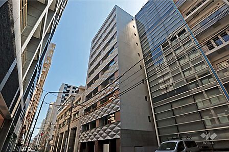 ピアース銀座レジデンスの外観(西側から)