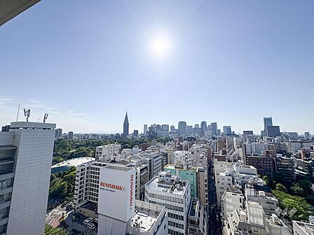 バルコニーからの眺め(南西方向)