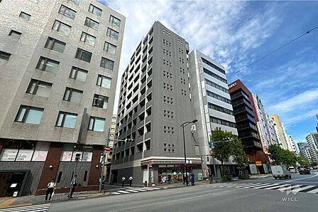 スタジオスクエア人形町の外観（南側から）