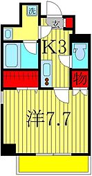 アトレ西葛西 1Kの間取図画像