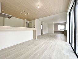 2階建てゆとりの間取り カースペース2台