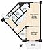 間取り：40m2超えの1DK！