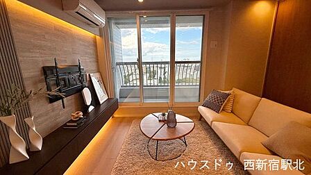 高層階ならではの眺望で開放感があります。