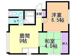 JR函館本線 五稜郭駅 徒歩22分 2階/-