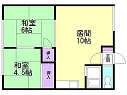 コウフクアパートメント 2階