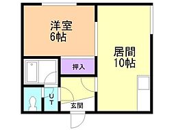 ハイツ森 2階/202