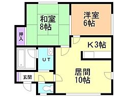 コーポコウエイ荘 2階
