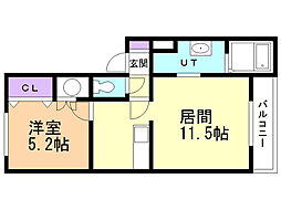 フローラルコート石川 1階/105