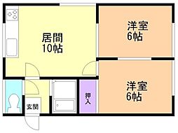 函館市電5系統 昭和橋駅 徒歩12分 2階/-