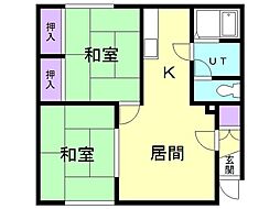 コーポ城(21−3) 1階/103