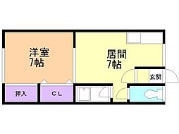ハイツT&T 1階/1-5