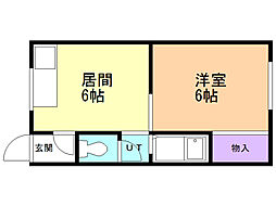 長谷川マンション 1階/102