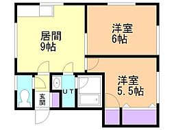 陣川アパート 2階/201