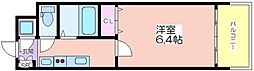 VIENTOVERDE 1Kの間取図画像