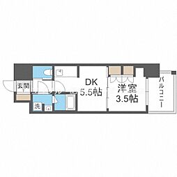 ソルレヴェンテ北堀江Q 9階/-