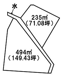 南アルプス市 徳永 住宅用地