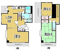 ベルウッド綾瀬 3LDKの間取図画像