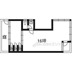 鹿ケ谷マンションの間取図画像
