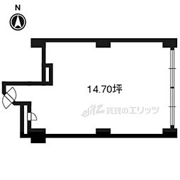 京都松田ビルの間取図画像