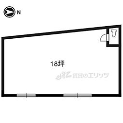 カミナリプラザの間取図画像