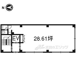 T・Sビル四条大宮の間取図画像