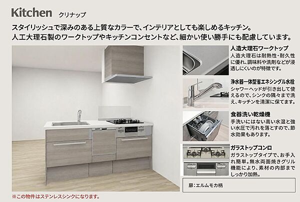 キッチンを拡大表示