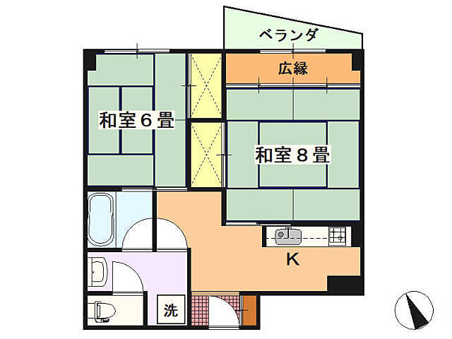 ホームズ でお部屋探し 伊東マンション第３別館 5階 2k 賃料6 5万円 46 86 賃貸マンション住宅情報 物件番号 取扱い不動産会社 有限会社セト不動産