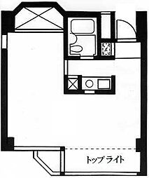 ヤナギサワマンション 1Kの間取図画像