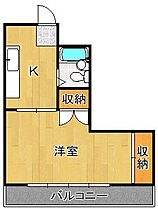 原ビル  ｜ 福岡県北九州市小倉北区下到津5丁目（賃貸マンション1K・2階・22.00㎡） その2