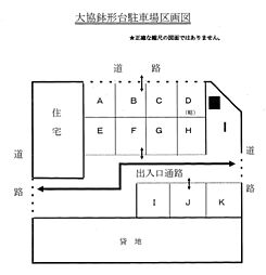 鉢形台３丁目駐車場 I区画