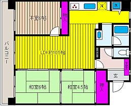 兵庫県神戸市東灘区住吉東町１丁目（賃貸マンション3LDK・1階・70.87㎡） その2