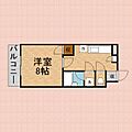 ボアール佐々木3階4.8万円