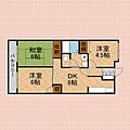 メゾンハナブサ3階7.9万円