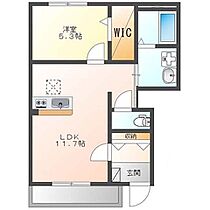 hermana（エルマーナ)V 103 ｜ 茨城県土浦市荒川沖（賃貸アパート1LDK・1階・42.74㎡） その2