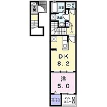 ラ・リーバンベルＡ 203 ｜ 茨城県土浦市立田町（賃貸アパート1DK・2階・38.81㎡） その2