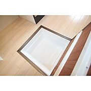 キッチンに床下収納有り