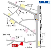 ロマーヌ石岡第1 0302 ｜ 茨城県石岡市国府4丁目（賃貸マンション2K・3階・36.90㎡） その2