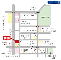 クイーンズマンションつくば 0305 ｜ 茨城県つくば市二の宮1丁目（賃貸マンション1R・3階・32.56㎡） その3