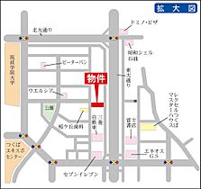 ＴＭＴつくば 0305 ｜ 茨城県つくば市吾妻3丁目（賃貸アパート1K・3階・23.18㎡） その3