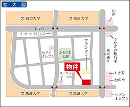 アバンウェル天久保 0208 ｜ 茨城県つくば市天久保3丁目（賃貸アパート1K・2階・29.94㎡） その3