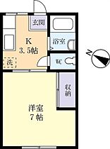 TTサンシティB棟 0204 ｜ 茨城県つくば市春日2丁目（賃貸アパート1K・2階・23.77㎡） その2