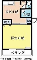 ツトムハイツ 0201 ｜ 茨城県土浦市真鍋新町（賃貸アパート1DK・2階・29.39㎡） その2