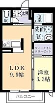 ラ・ルーチェ 0104 ｜ 茨城県土浦市木田余（賃貸アパート1LDK・1階・34.02㎡） その2