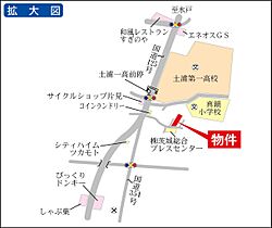 ツインヒルＡ 0202 ｜ 茨城県土浦市真鍋4丁目（賃貸アパート1LDK・2階・41.80㎡） その3